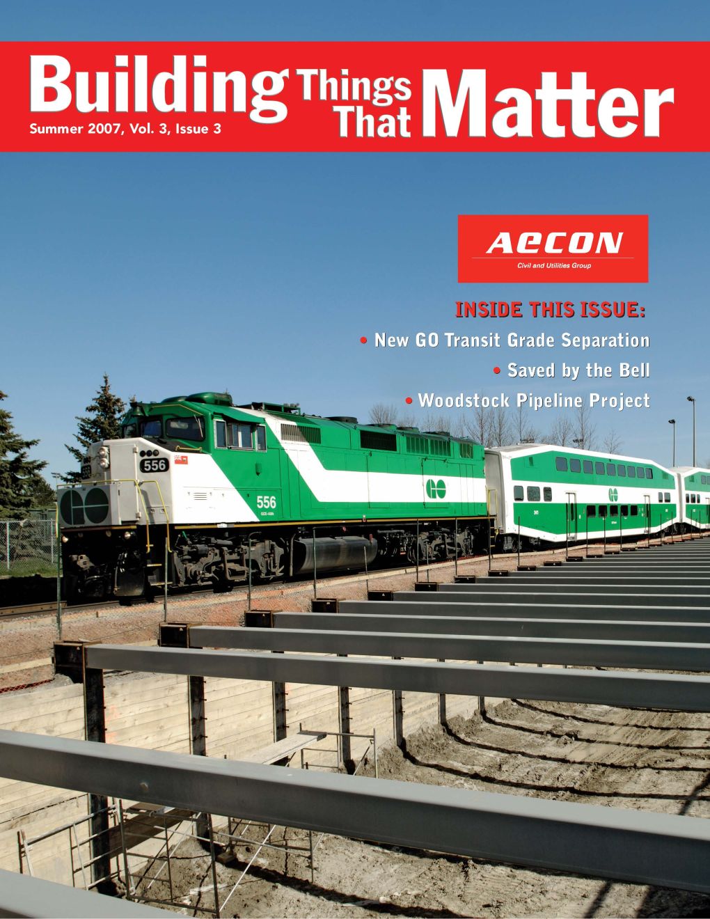 Building Things That Matter magazine cover, Summer 2007
