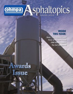 Asphaltopics magazine cover, Spring 2008