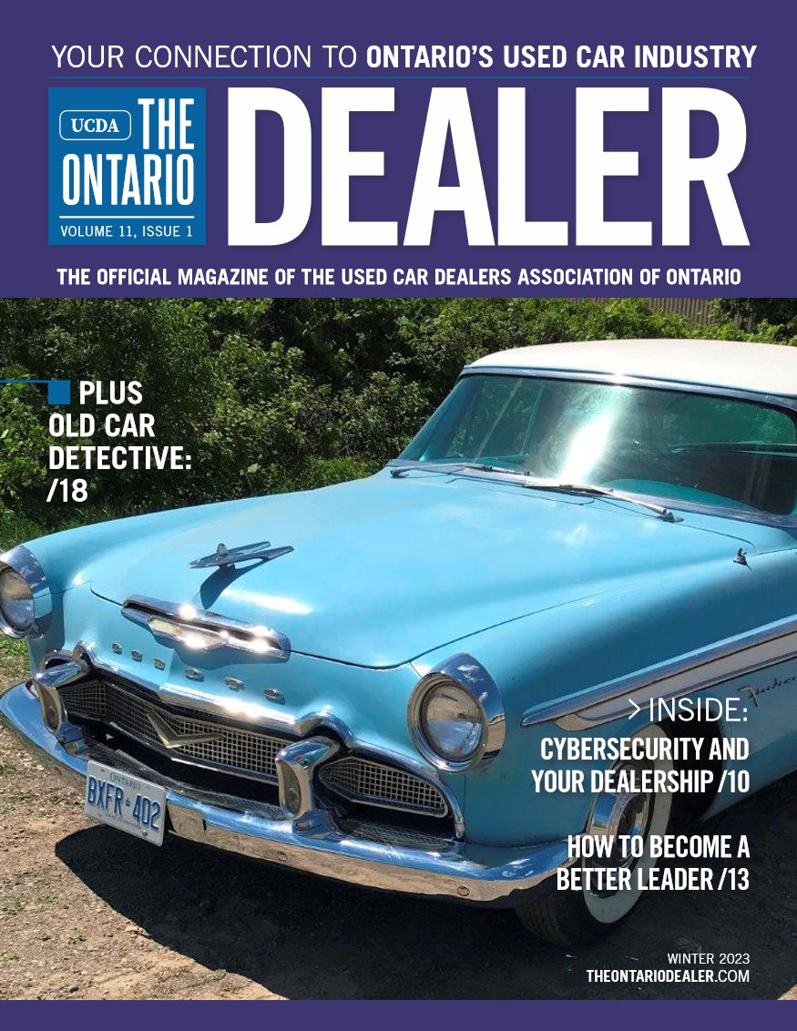 The Ontario Dealer cover, Winter 2023