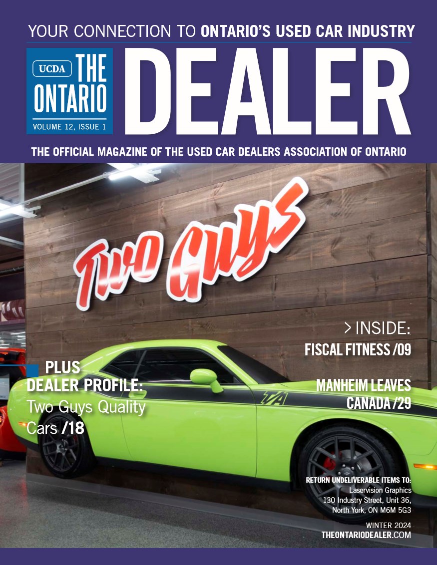 The Ontario Dealer cover, 2024