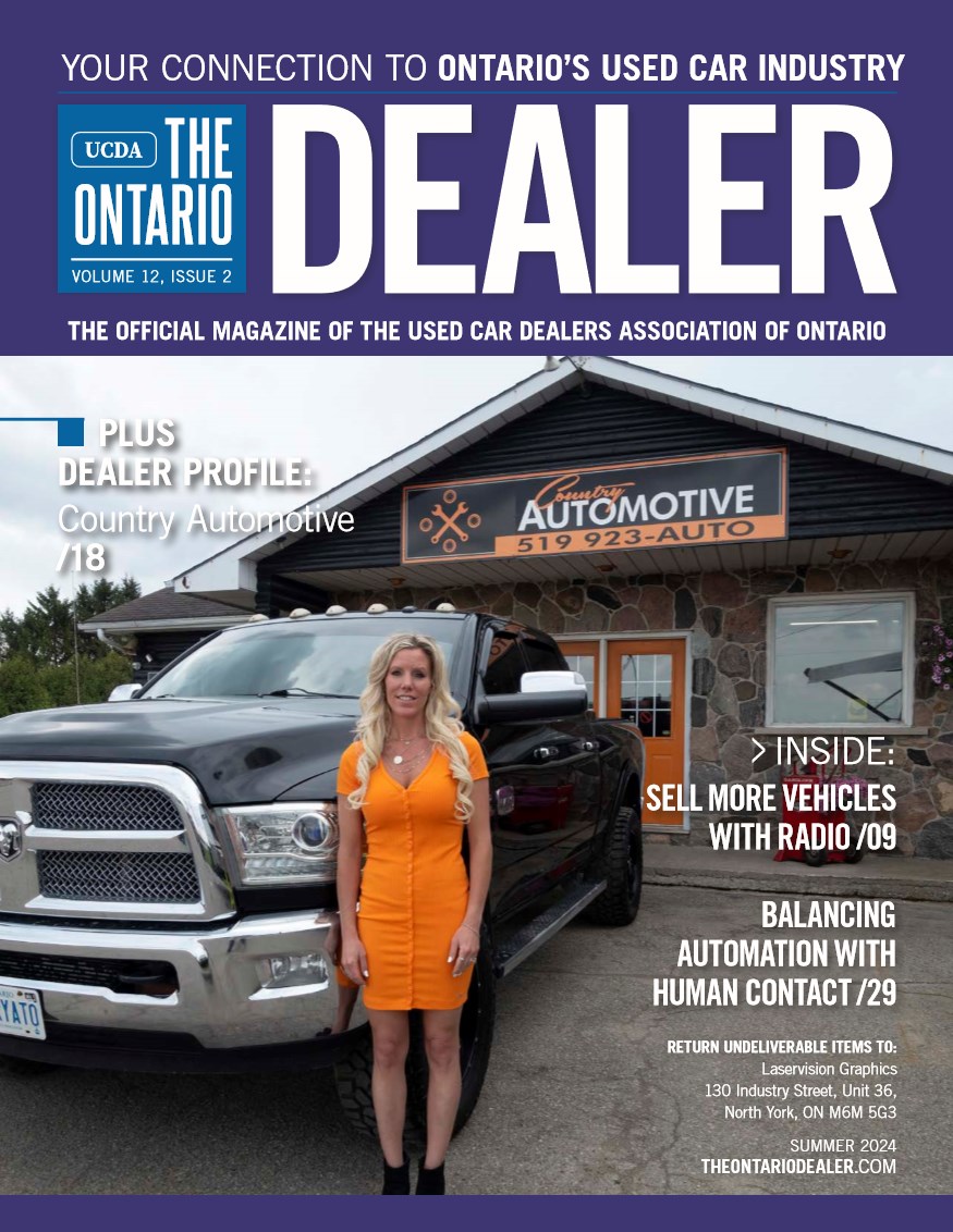 The Ontario Dealer cover, 2024