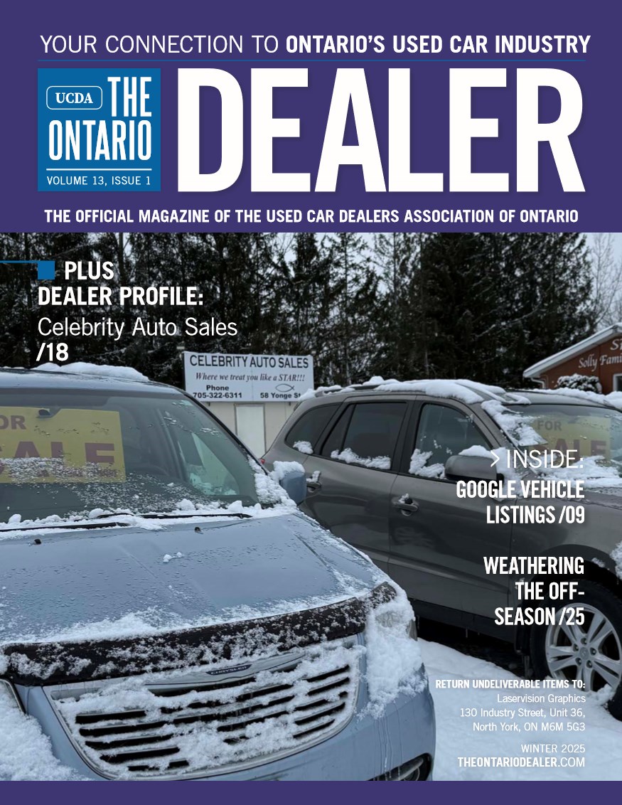 The Ontario Dealer cover, 2025