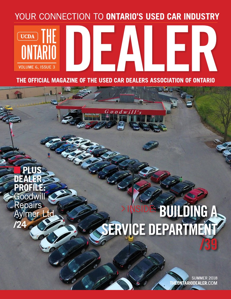 The Ontario Dealer cover, 2018