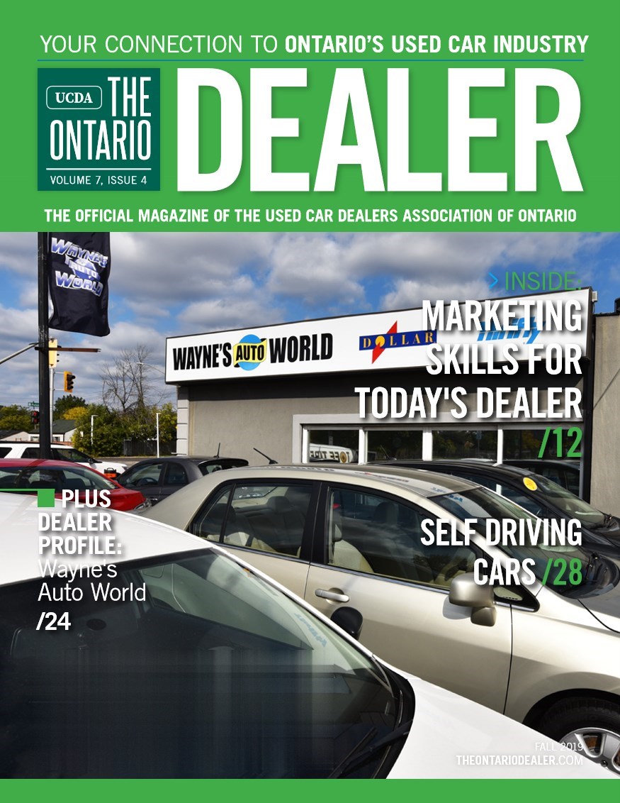 The Ontario Dealer cover, 2019